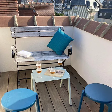 Appartamento Le Beau Rivage Avec Rooftop Privé&accès Direct Bénerville-sur-Mer